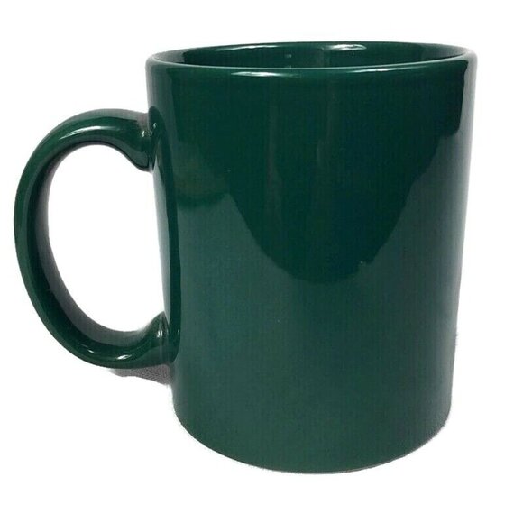 3-D Golf Theme Coffee Mug Cup Green with Aluminum Driver & ball St. Patrick Day - Picture 5 of 8